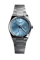 PR-Series: Minimalist Silver Watch with Waffle Texture