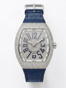 Diamond Frost Edition - Silver & Blue Premium Watch
