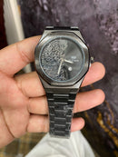 Heritage Series: Arabic Art Silver Watch (Limited Edition)